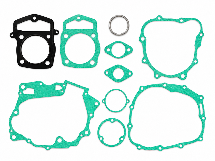 Motorcycle engine gasket set