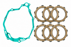 Illustrative rendering of six clutch friction discs and one gasket for APJ000005