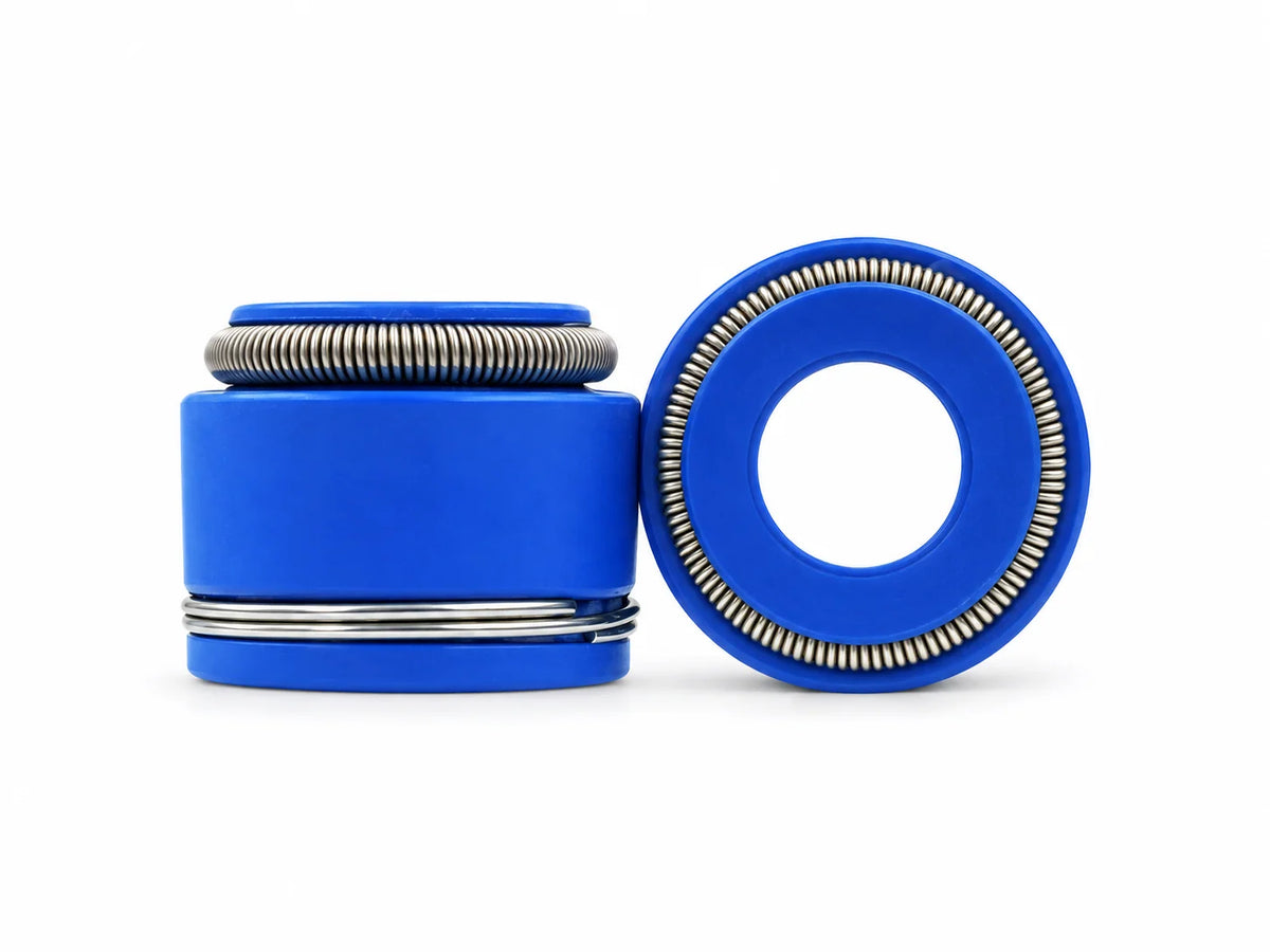 Athena Blue Dual-Spring Valve Stem Seal Pair 5.5 mm — product photograph