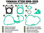 Yamaha XT250 eight-gasket guide — item 8: cylinder head side gasket